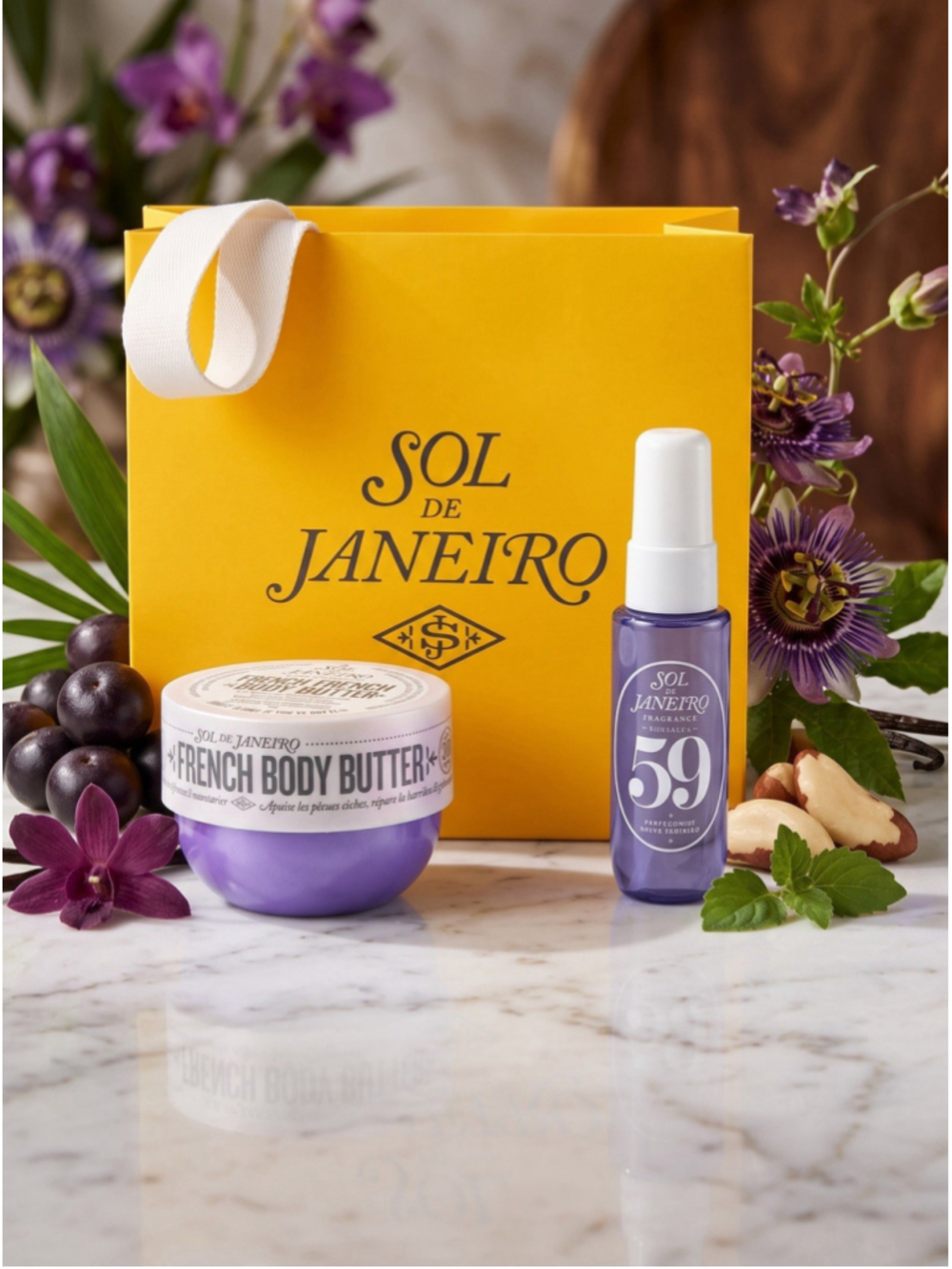 Sol de Janeiro Cheirosa 59 Body Butter & Mist Gift Set New